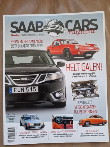 Saab cars magazine dezember - cars,